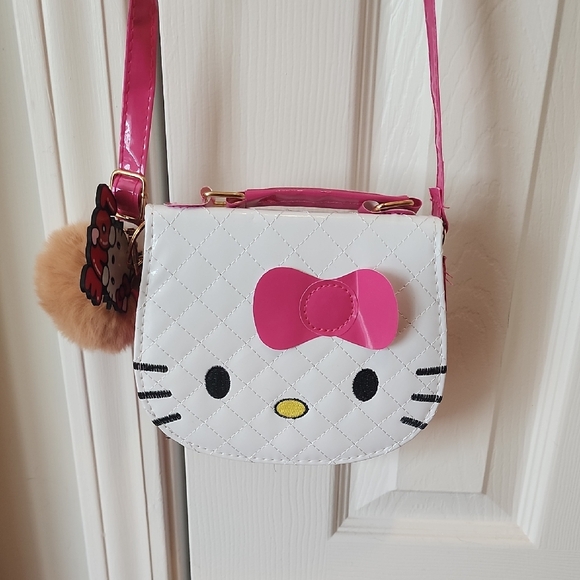 Hello Kitty Other - NWOT! Hello Kitty Pink and White Kids Bag